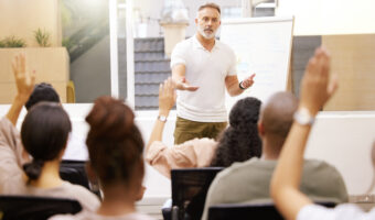 In charge for a reason.