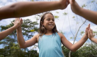 children-participating-treasure-hunt-outside