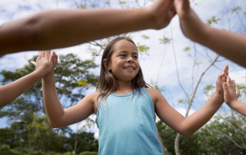 children-participating-treasure-hunt-outside